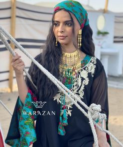 ورزان - جلابية ملكية بتدخيلة ورد