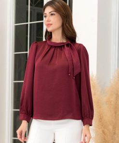 افورا  - بلوزة فوشي أنيقة