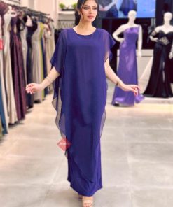 بينوش - فستان شيفون ناعم طويل