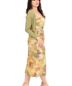 Alternative view of تريجر آيلاند - فستان مشجر بجاكت