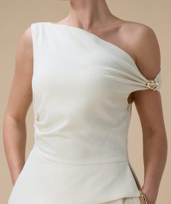 Alternative view of اكتان - جمبسوت بكتف واحد وبنطال واسع