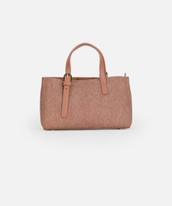 Alternative view of أوبرا فاشن - شنطة يد لوسيندا بتفاصيل هندسية أنيقة بلون وردي دافئ