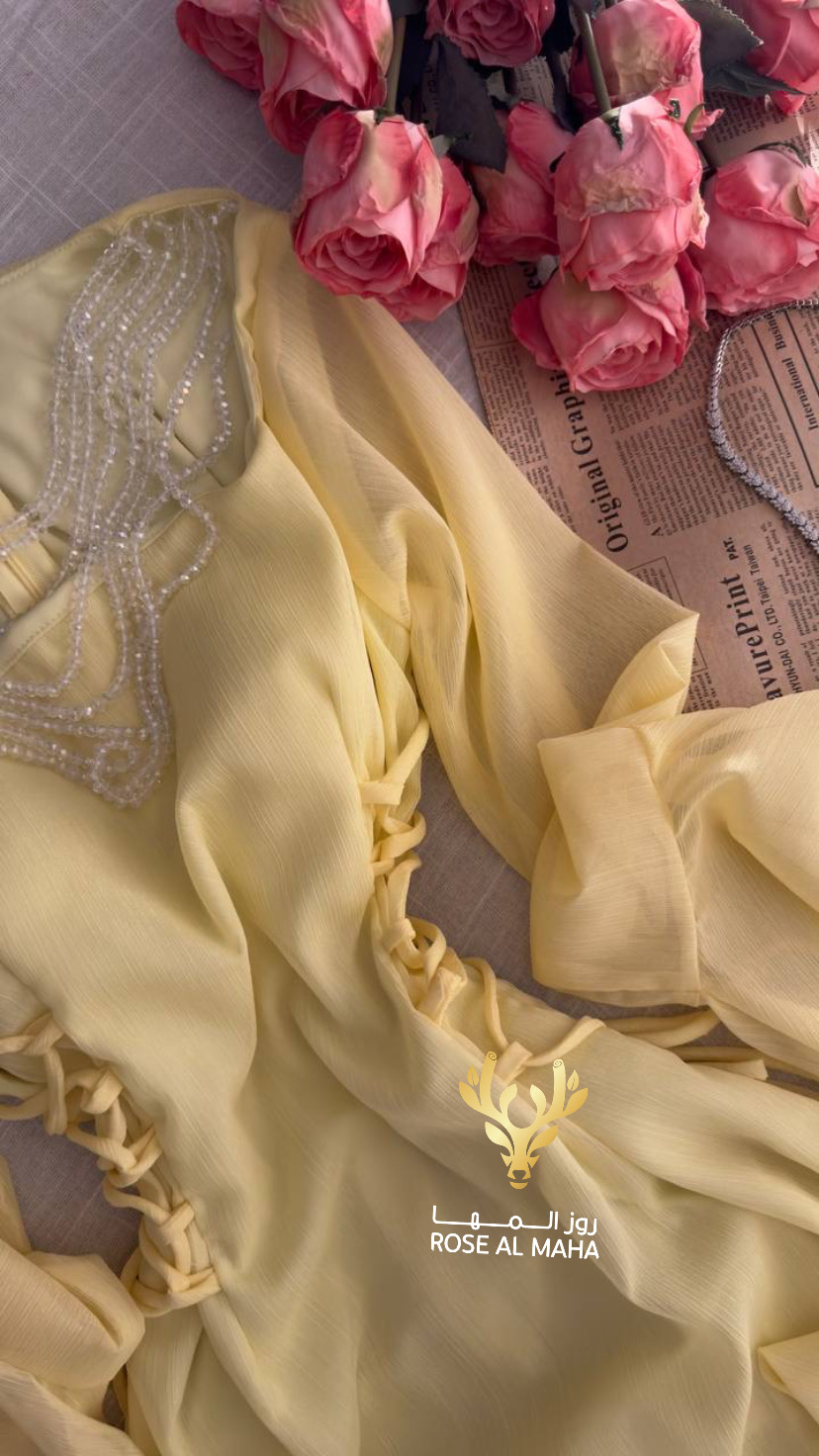 روز المها - فستان ناعم شيفون - Image 3
