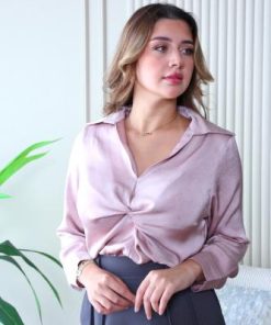 أوبرا فاشن - بلوزة لون زهري