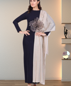 تريجر آيلاند - فستان ناعم بورده ترتر