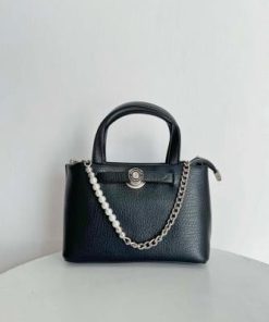 أوبرا فاشن - شنطة جلد لون اسود ماركه كريسبيلا