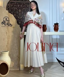 Alternative view of جولينا  - جلابية بيج 3