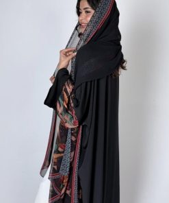 عزة المتميزة - حرير اسود سادة