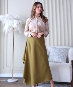 Alternative view of أوبرا فاشن - بلوزة اكمام طويلة بالوان متداخلة