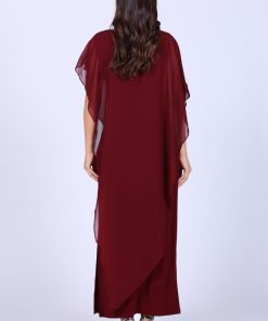 Alternative view of تريجر آيلاند - فستان ناعم شيفون باكمام قصيرة