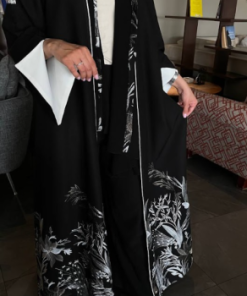 جواهر - عباية كم أبيض 05000