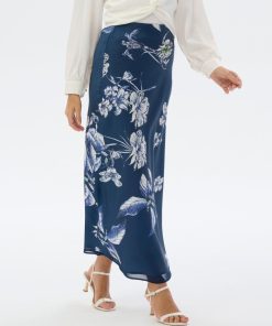 افورا  - تنورة مشجرة كحلي