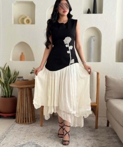 Alternative view of أوبرا فاشن - فستان ناعم بتفاصيل فاخرة ولمسة عصريه