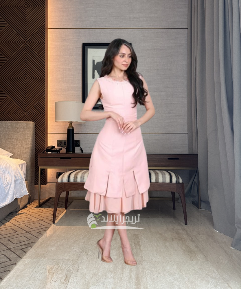 Alternative view of تريجر آيلاند - فستان قصير طبقات