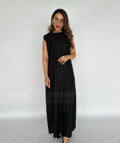 Alternative view of دار امتنان - بكج عباية سوداء بشت  بأكمام مطرزة 3110