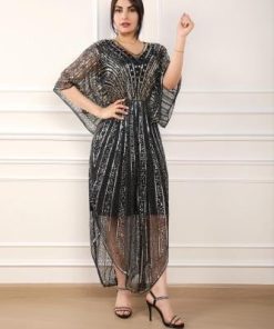 أوبرا فاشن - فستان سهرة قطعة فاخره بتصميم انيق وعصري