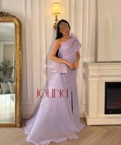 Alternative view of جولينا - فستان سهرة بنفسجي فاتح