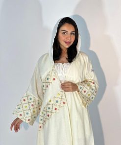 مارينا للعبايات - عبايت دلال لون بيج فاتح