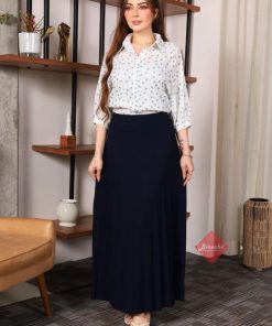 Alternative view of قميص نسائي مشجر انيق