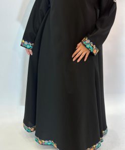 مارينا للعبايات - عباية روني لون اسود