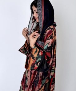 عزة المتميزة - حرير اسود فنون