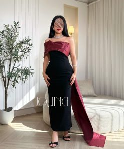 جولينا - فستان اسود بشال