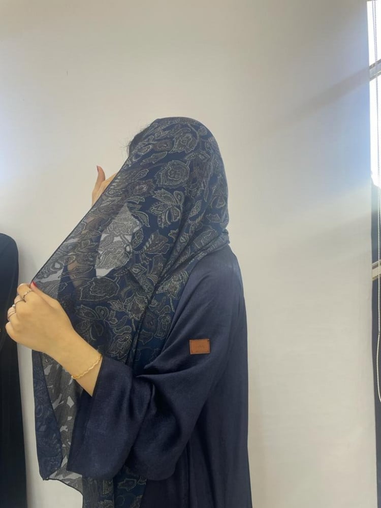 مارينا للعبايات - عباية كلوش كحلي - Image 3