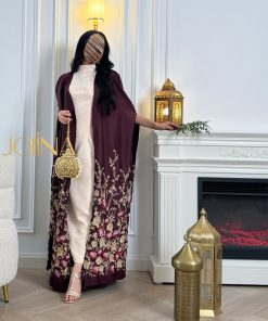 Alternative view of جولينا  - جلابية لون عودي