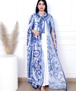 أوبرا فاشن - جلابية واسعة مشجر