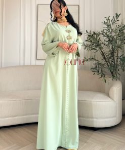 Alternative view of جولينا  - جلابية لون تيفاني