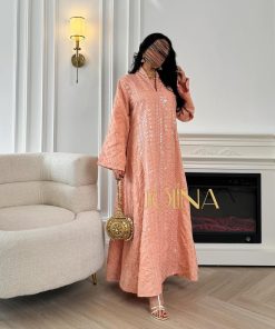 Alternative view of جولينا  - جلابيه وردية