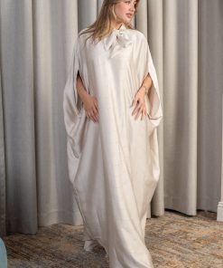 Alternative view of لورا فاشن - جلابية ناعمة بقصة واسعة أنيقة