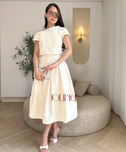 جولينا - طقم سكري مطرز