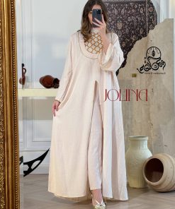 Alternative view of جولينا  - جلابية لون بيج