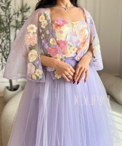 Alternative view of جولينا - طقم بنفسجي مورد