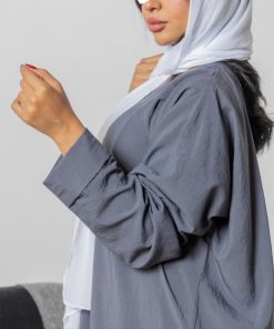 أمول - عبايه ملونة حرير مغسول قماش بحريني 2027