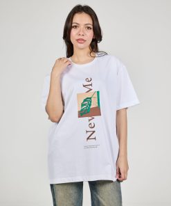 عرفة - تي شيرت كبير الحجم - نسائي