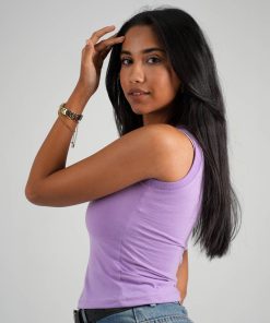 Alternative view of عرفة - توب نسائي أساسي بدون أكمام