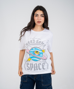 Alternative view of عرفة - تي شيرت نسائي