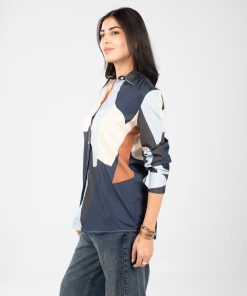 Alternative view of عرفة - بلوزة بأكمام طويلة