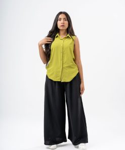 Alternative view of عرفة - بلوزة كاجوال بدون أكمام