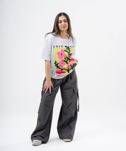 عرفة - تي شيرت نسائي كبير الحجم