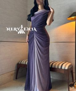 فستان إليجانس نوار تل بفصوص - فستان إليجانس نوار تل بفصوص