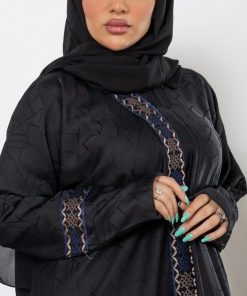 Alternative view of أمول - عباية كلاسيك بتطريز خفيف R1014