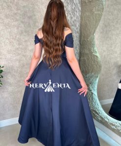 Alternative view of فستان ليزا فاشن مطرز دبل كلوش - فستان ليزا فاشن مطرز دبل كلوش