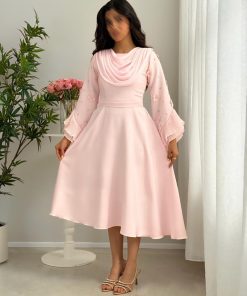 فستان زهرة العيد ميدي - فستان زهرة العيد ميدي