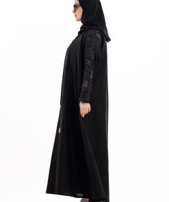 Alternative view of زاهية - عباية عبير صيفي اسود