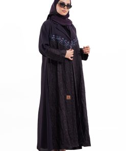 Alternative view of زاهية - عباية رفيف بجاكر موف مع انترنت موف