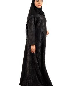 Alternative view of زاهية - عباية ظلال الشتوية باللون الاسود