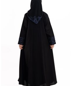 Alternative view of زاهية - عباية بيان بتل كرستال كحلي